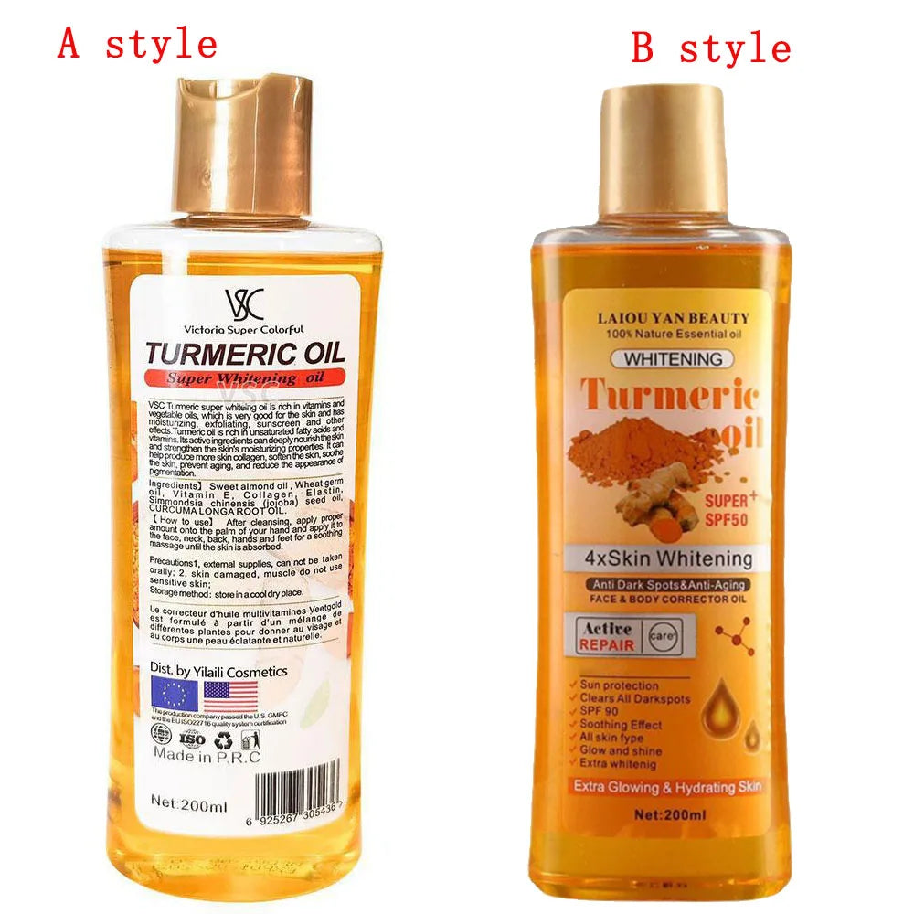 Turmeric Essential Oil – Natural Facial & Body Massage Oil | Brightening, Moisturizing & Aromatherapy Skincare