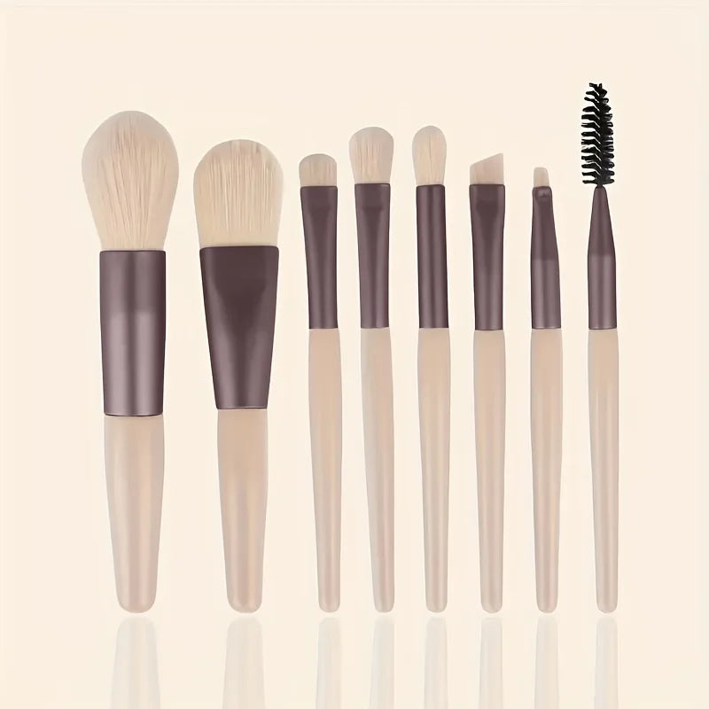 8-29Pcs Professional Makeup Brush Kit – Soft Eyeshadow & Foundation Brushes