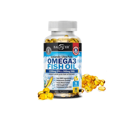 Omega-3 Fish Oil 120 Caps – EPA & DHA