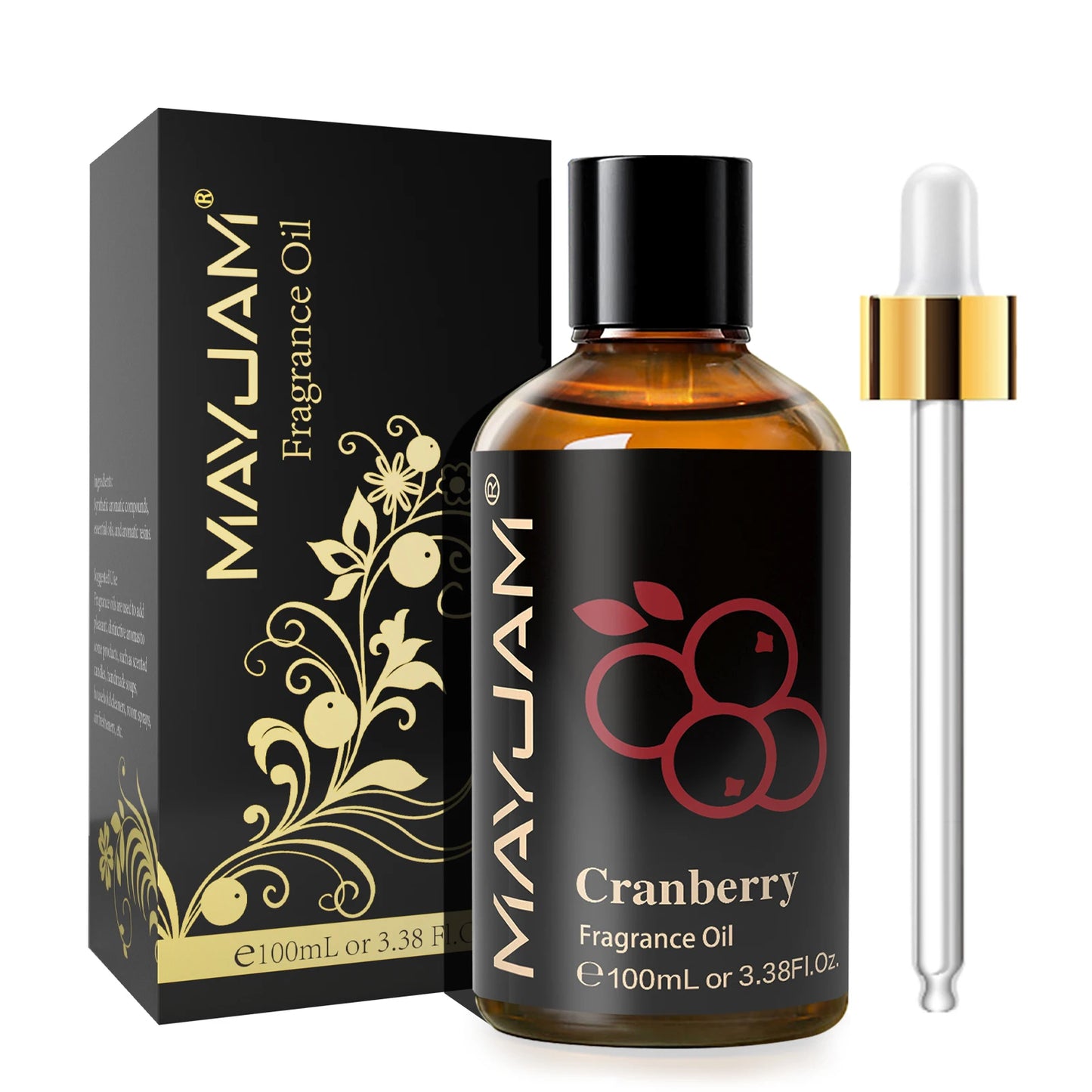 MAYJAM 100ML Fruit Fragrance Oil – Coconut, Strawberry, Watermelon & Blueberry