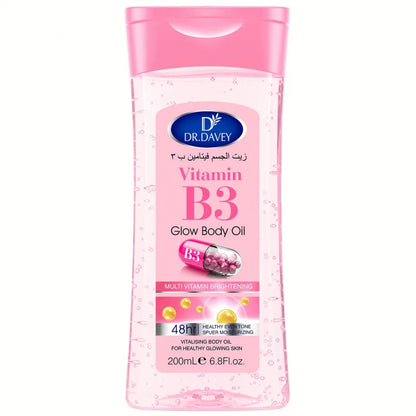 DR.DAVEY Vitamin B3 Body Oil – Nourishing Massage Care