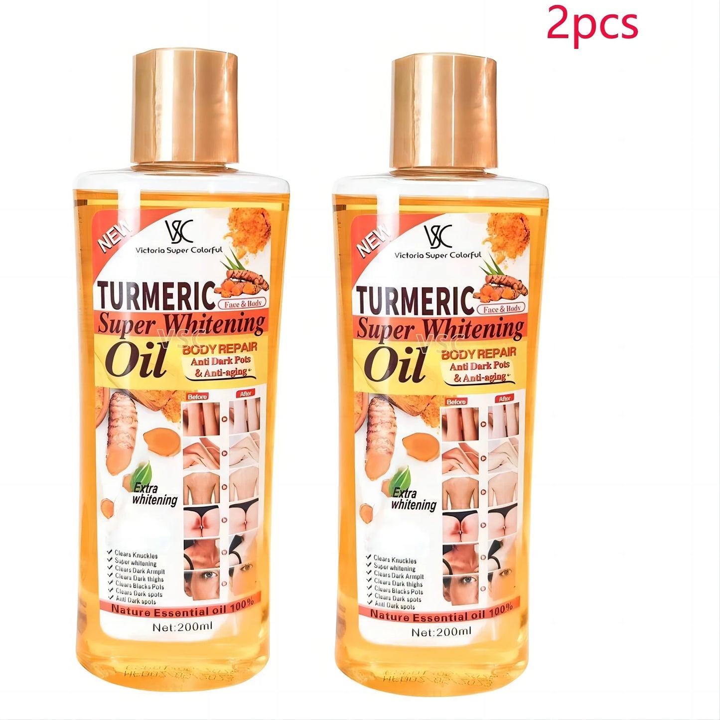 Turmeric Essential Oil – Natural Facial & Body Massage Oil | Brightening, Moisturizing & Aromatherapy Skincare