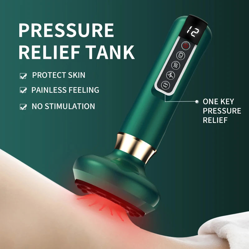 Electric Vacuum Cupping Massager – Anti-Cellulite & Body Slimming Therapy