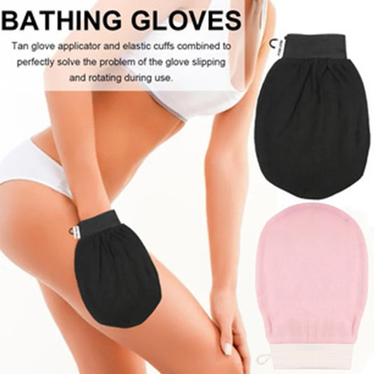 Moroccan Hammam Exfoliating Glove – Body & Facial Bath Scrub Mitt
