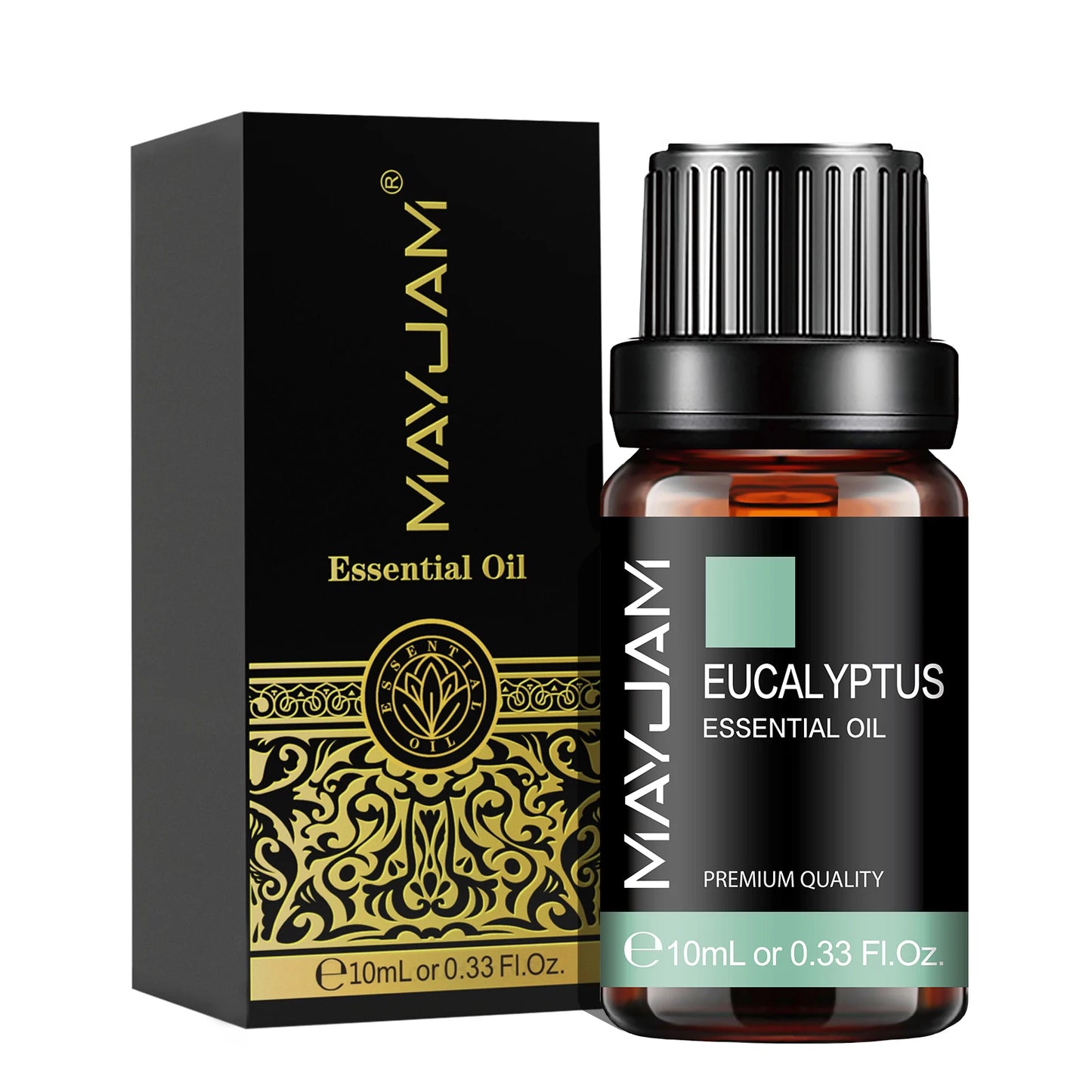 MAYJAM Essential Oils Set – Citronella, Jasmine, Eucalyptus, Sweet Orange & More