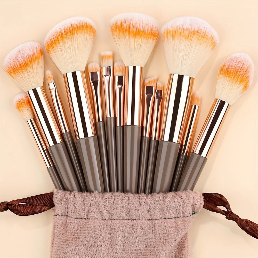 8-29Pcs Professional Makeup Brush Kit – Soft Eyeshadow & Foundation Brushes