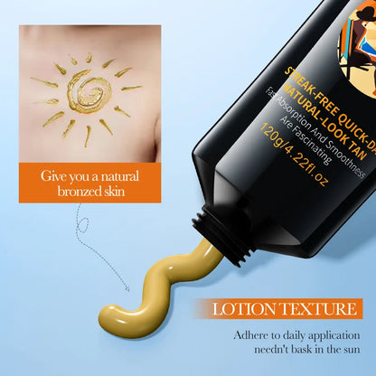 SADOER Self Tanning Lotion for Face & Body – Flawless Sunless Tan