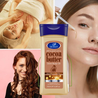 Cocoa Butter Body Oil – Nourishing & Glowing Skin Care
