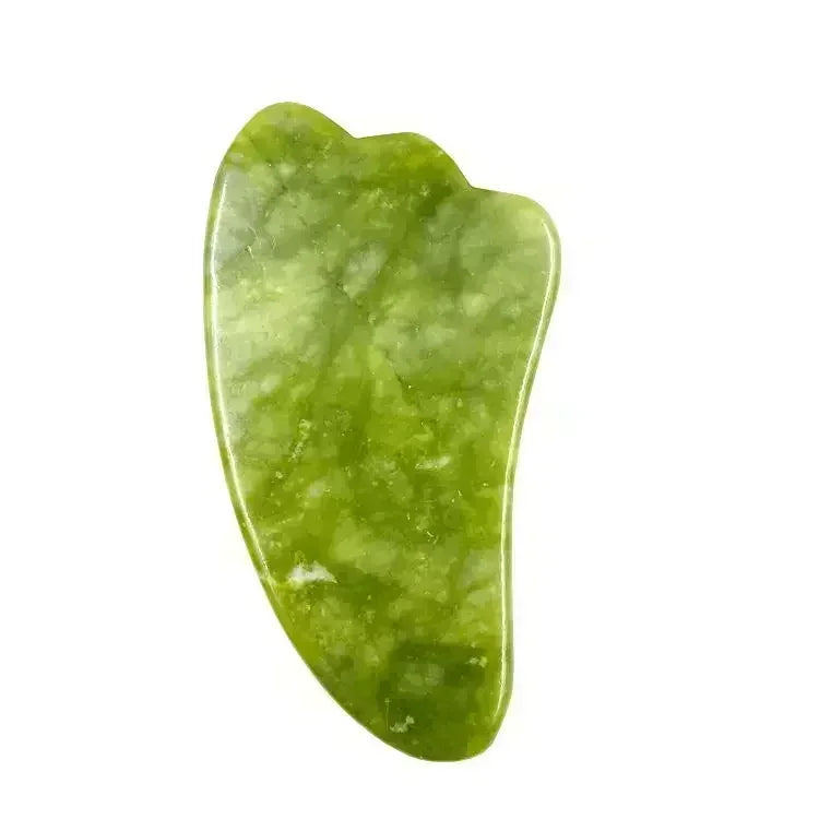 Natural Jade Gua Sha Face Massager – Facial & Eye Care SPA Tool
