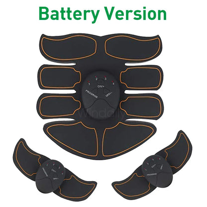 Wireless EMS Muscle Stimulator – ABS & Hip Trainer Body Slimming Massager