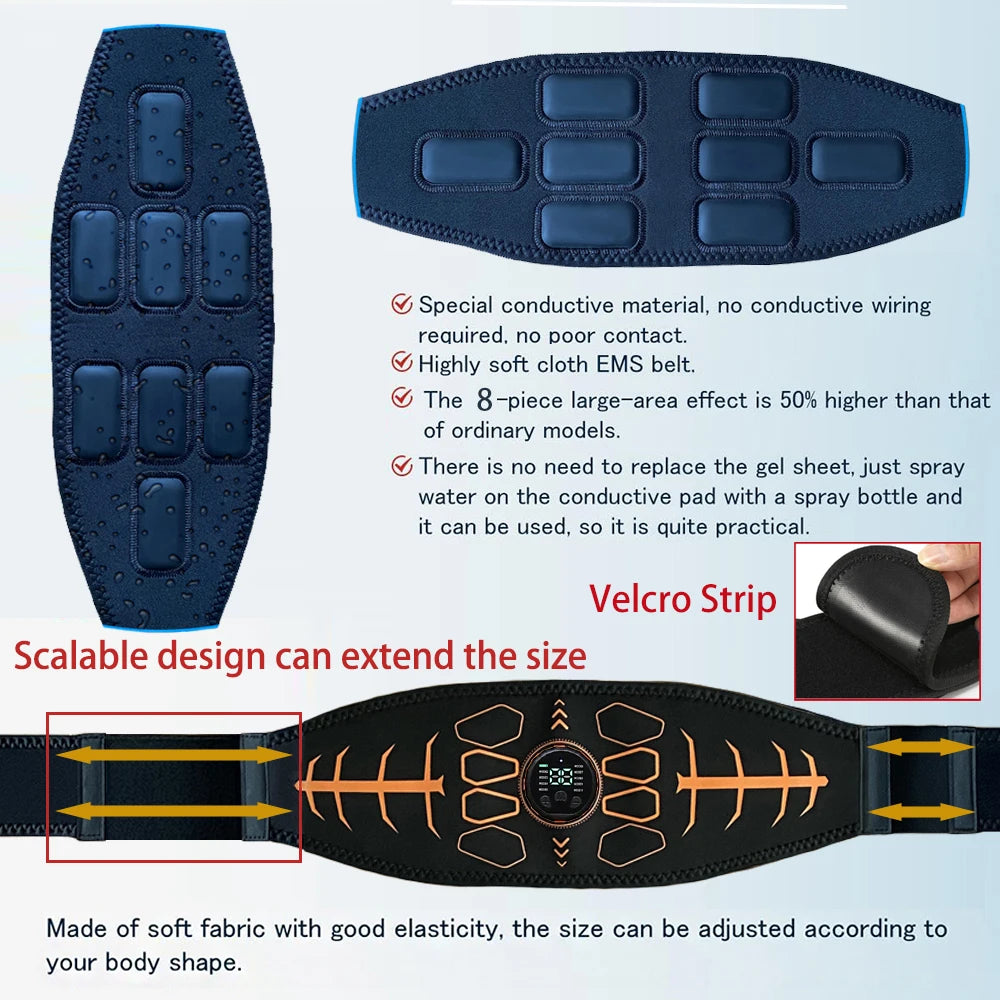 Smart EMS Abdominal Toning Belt