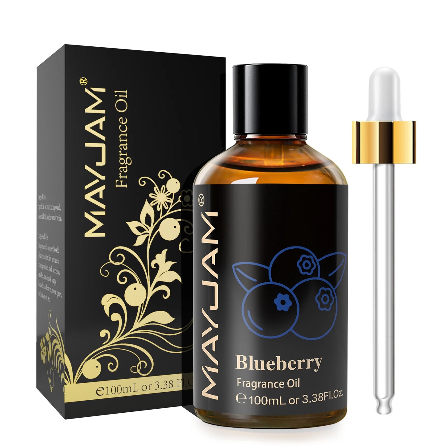 MAYJAM 100ML Fruit Fragrance Oil – Coconut, Strawberry, Watermelon & Blueberry