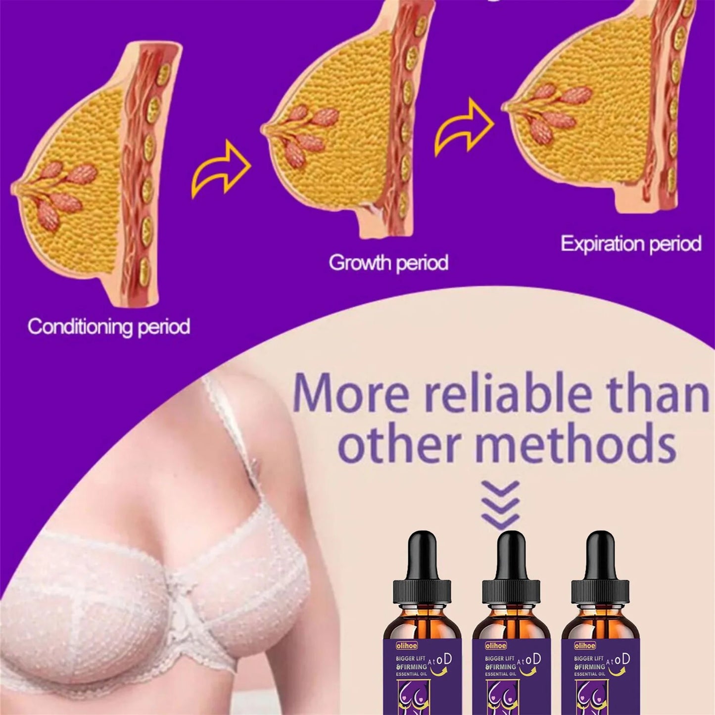 TRSTAY Chest Firming Essential Oil – Natural Plant Extract
