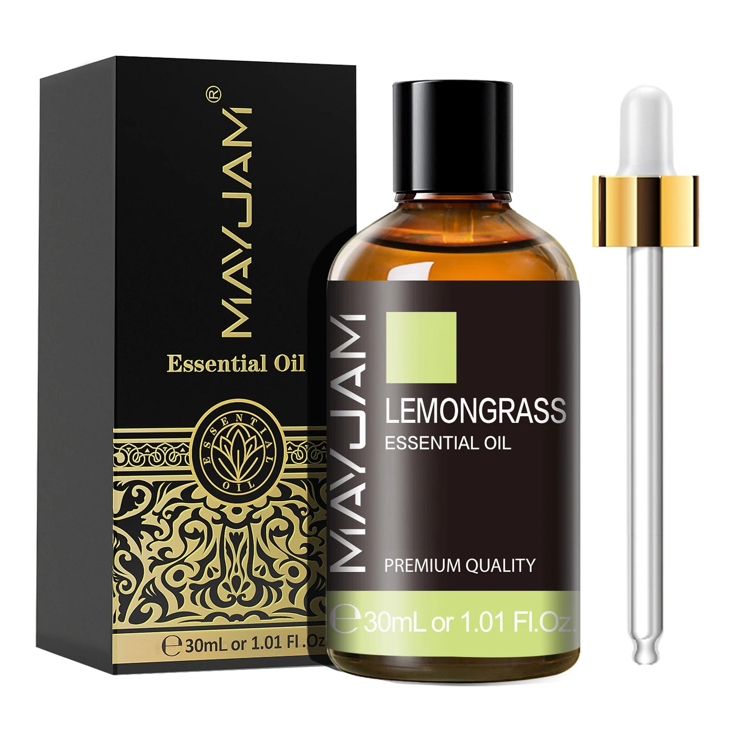 MAYJAM Essential Oils Set – Citronella, Jasmine, Eucalyptus, Sweet Orange & More