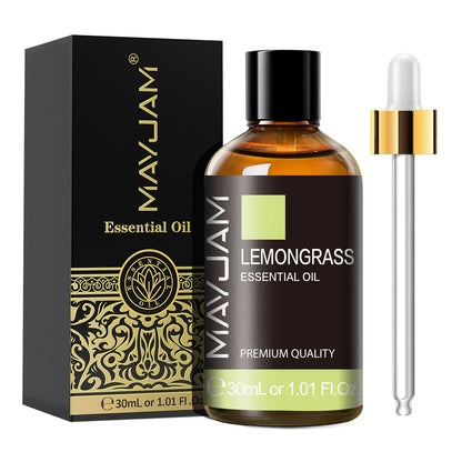 MAYJAM Essential Oils Set – Citronella, Jasmine, Eucalyptus, Sweet Orange & More
