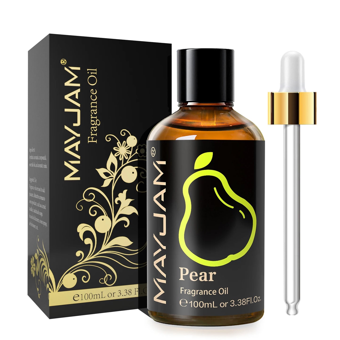 MAYJAM 100ML Fruit Fragrance Oil – Coconut, Strawberry, Watermelon & Blueberry
