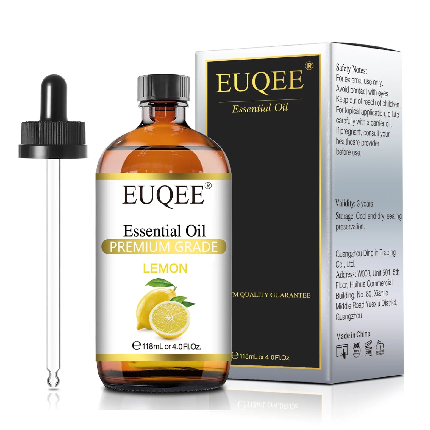 EUQEE 4oz Essential Oil – Aromatherapy, Diffuser & Candle Making