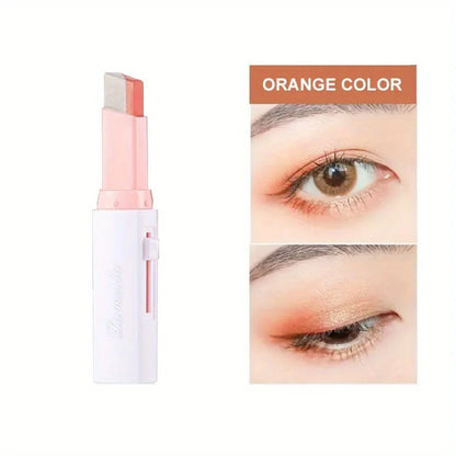 Two-Color Gradient Eyeshadow Stick – 3D Natural Long-Lasting Makeup
