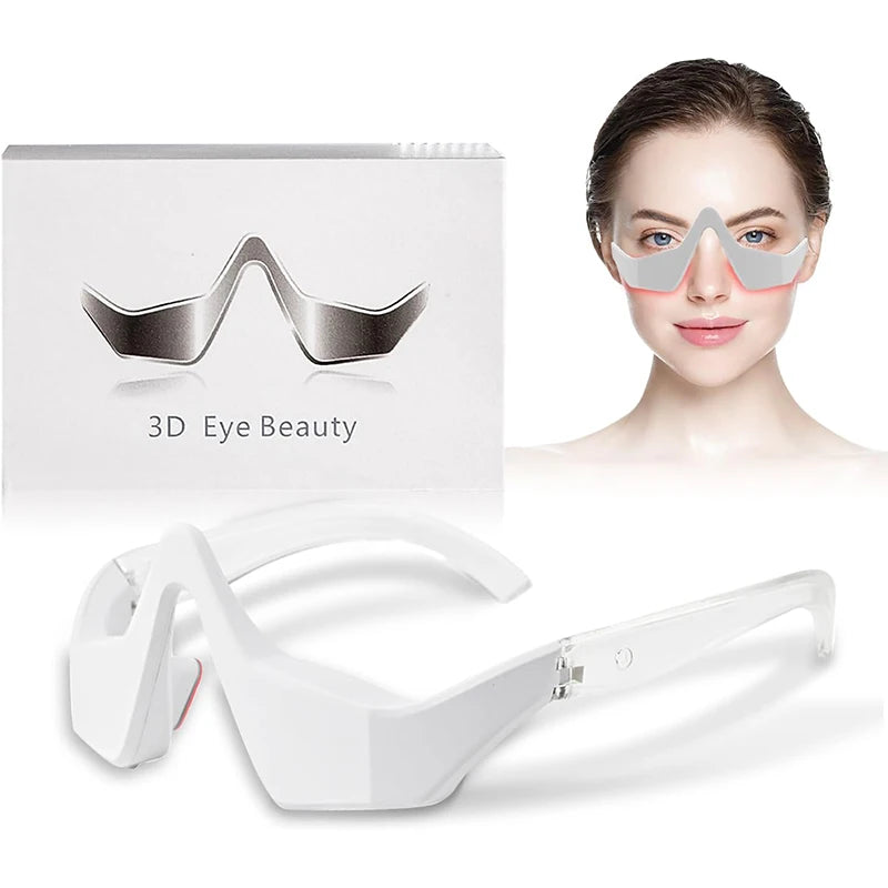 3D Red Light EMS Eye Massager Glasses