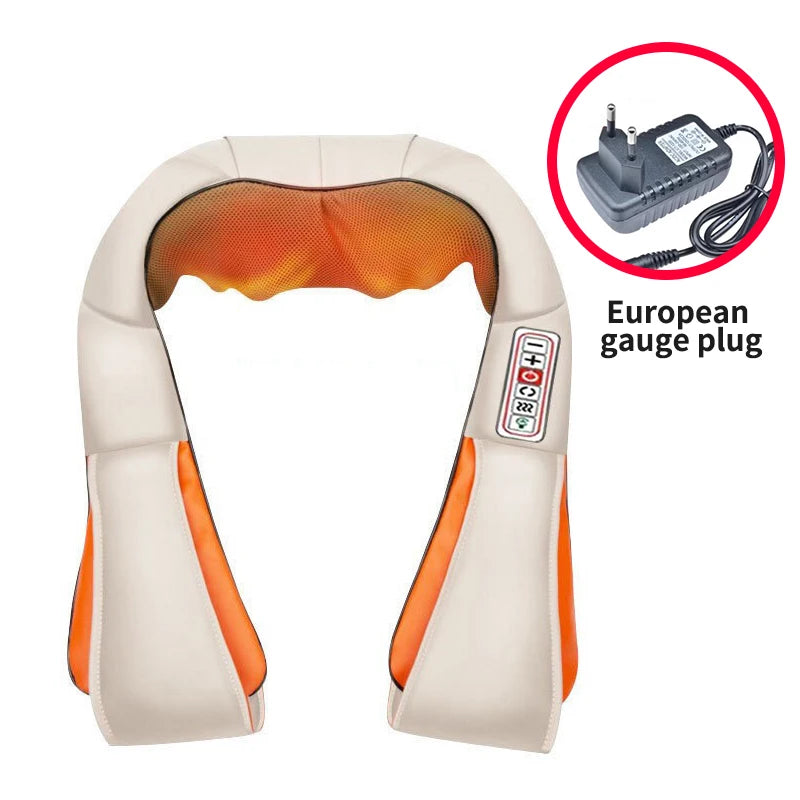 Vehicle & Home Full Body Massage Shawl with Heat Therapy