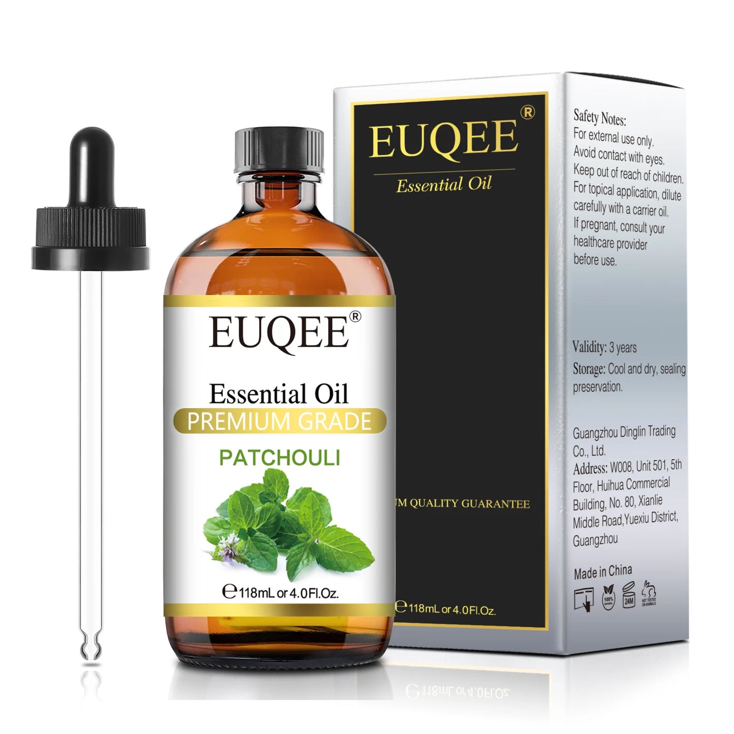 EUQEE 4oz Essential Oil – Aromatherapy, Diffuser & Candle Making