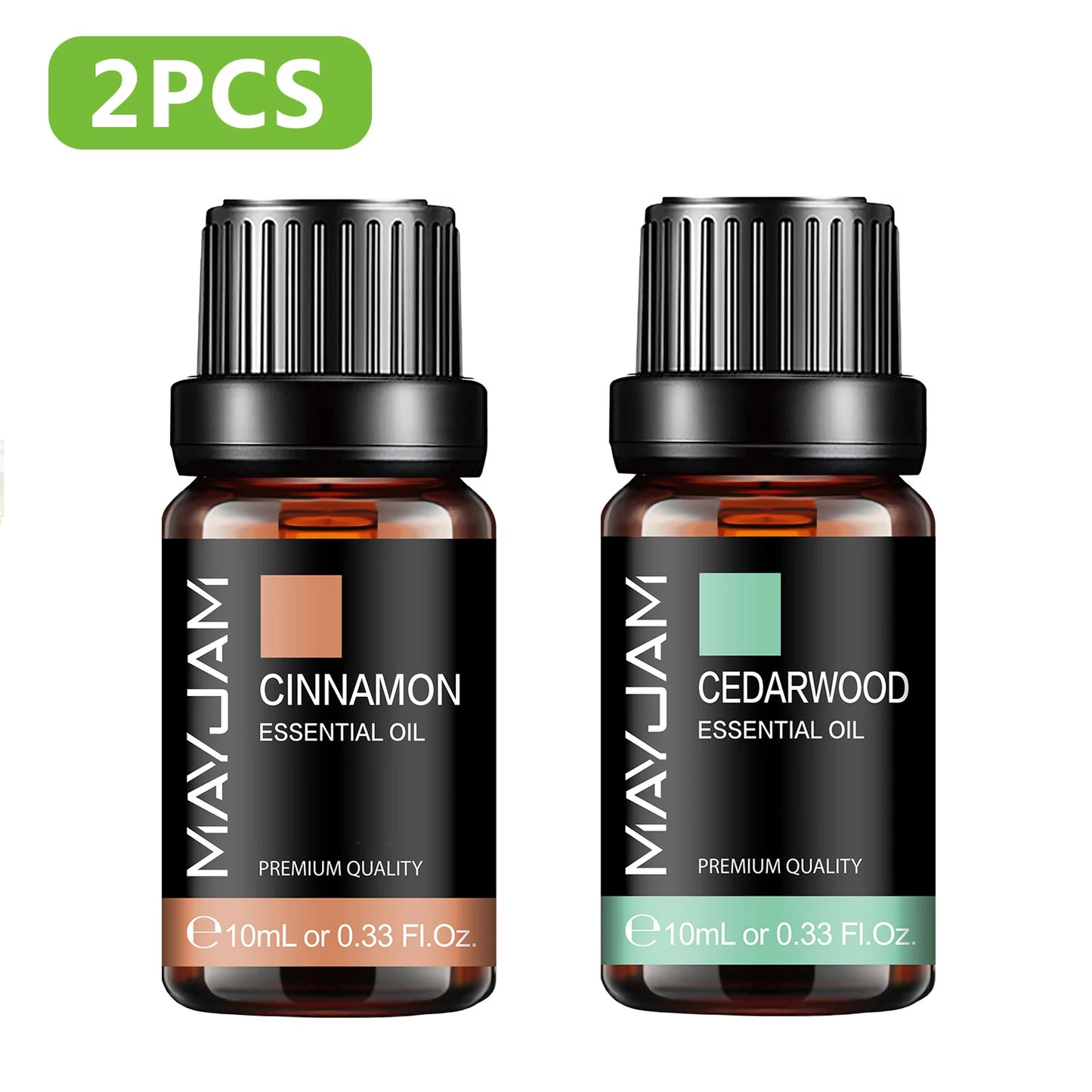 MAYJAM Essential Oils Set – Citronella, Jasmine, Eucalyptus, Sweet Orange & More
