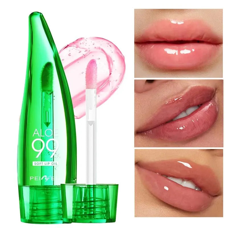 99% Aloe Vera Color Changing Lip Balm – Long-Lasting Moisture & Transparent Lip Care