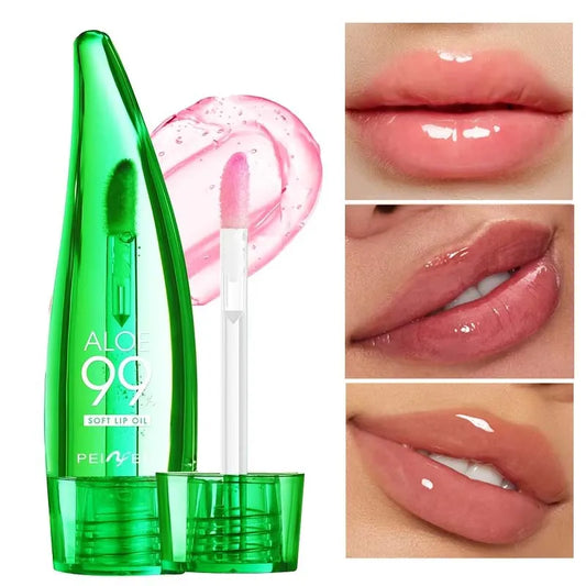 99% Aloe Vera Color Changing Lip Balm – Long-Lasting Moisture & Transparent Lip Care