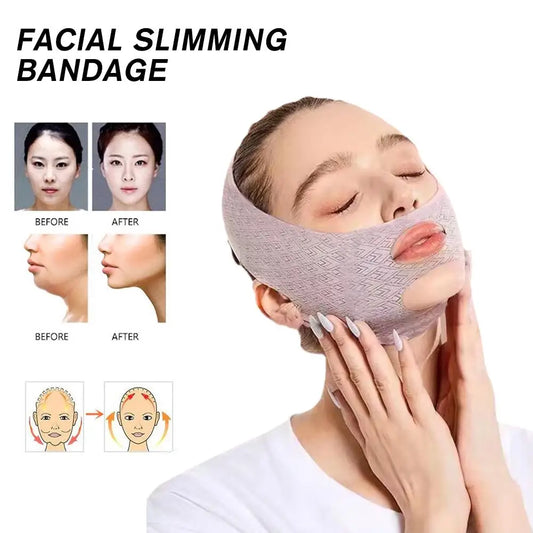 Chin Up V-Line Face Shaping Mask – Slimming & Lifting Facial Sleep Strap