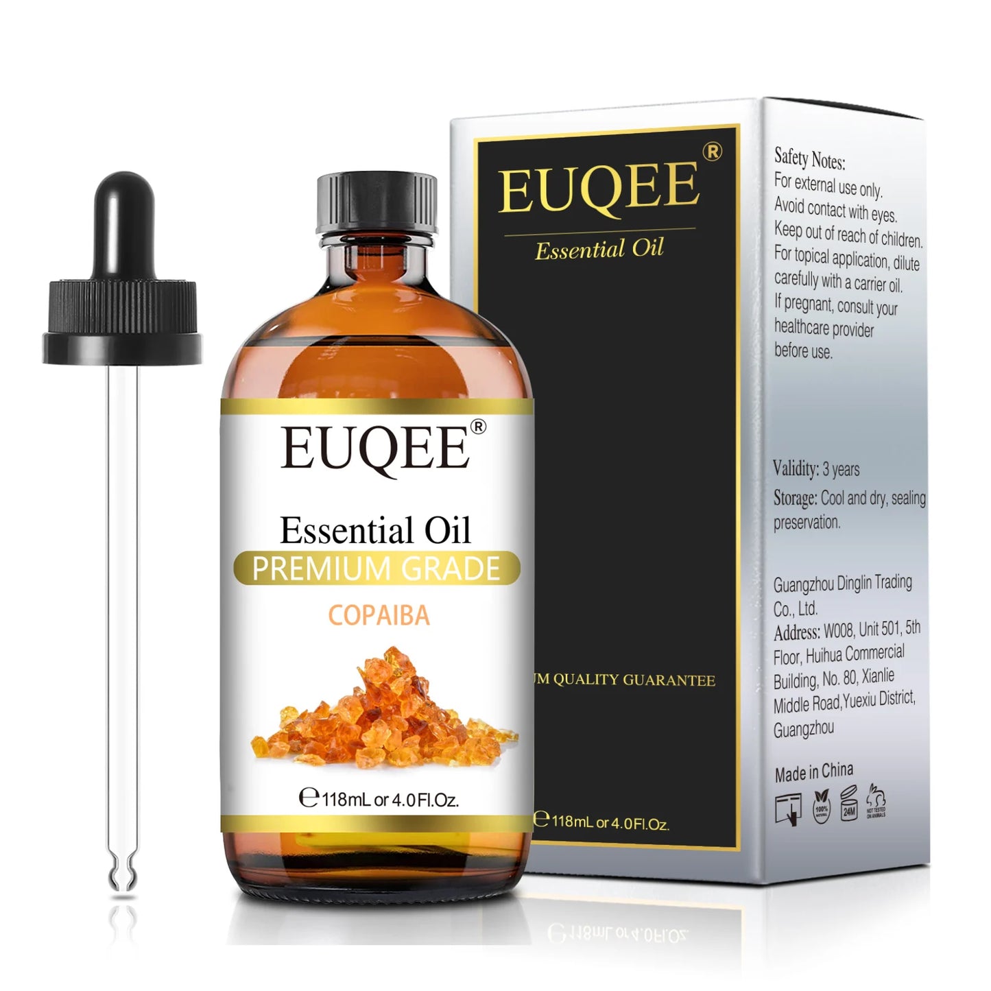 EUQEE 4oz Essential Oil – Aromatherapy, Diffuser & Candle Making