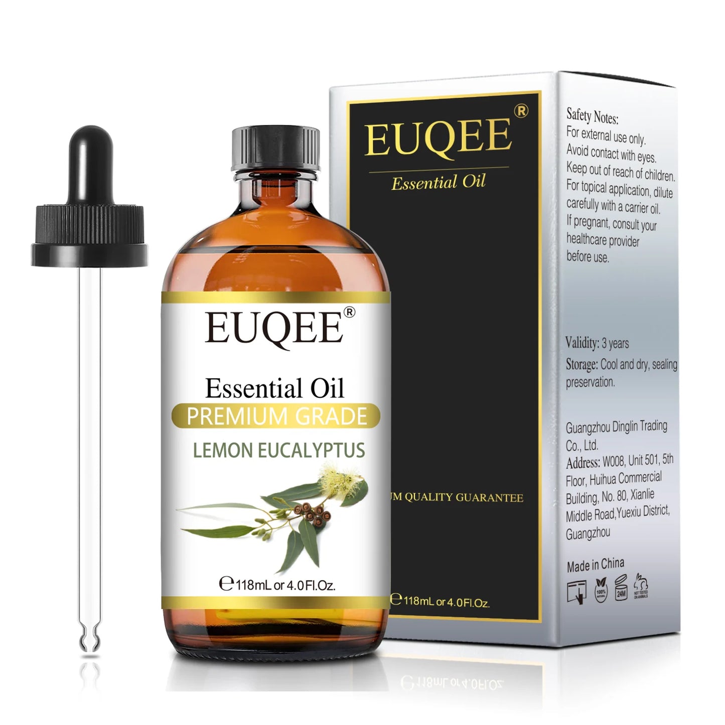 EUQEE 4oz Essential Oil – Aromatherapy, Diffuser & Candle Making
