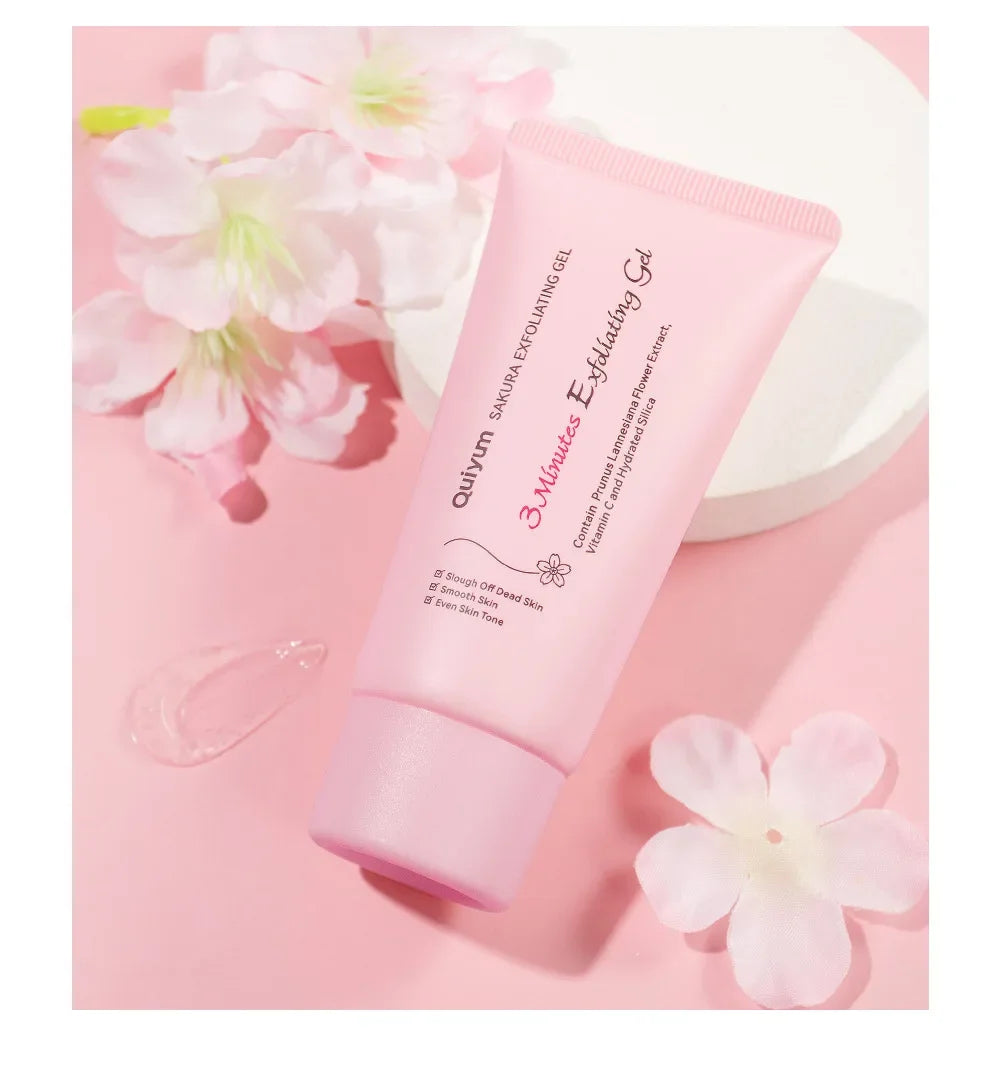 Sakura Peeling Gel – K-Beauty Exfoliating & Brightening Scrub
