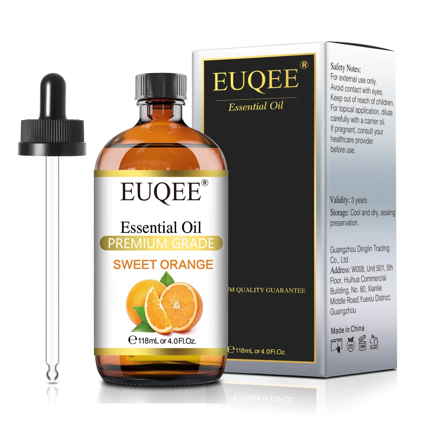 EUQEE 4oz Essential Oil – Aromatherapy, Diffuser & Candle Making