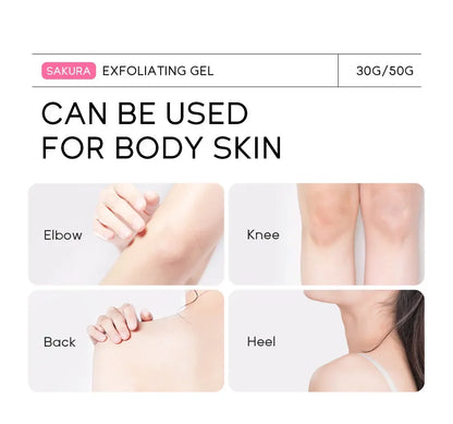 Sakura Peeling Gel – K-Beauty Exfoliating & Brightening Scrub