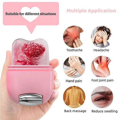 2 In 1 Ice Facial Roller & Gua Sha