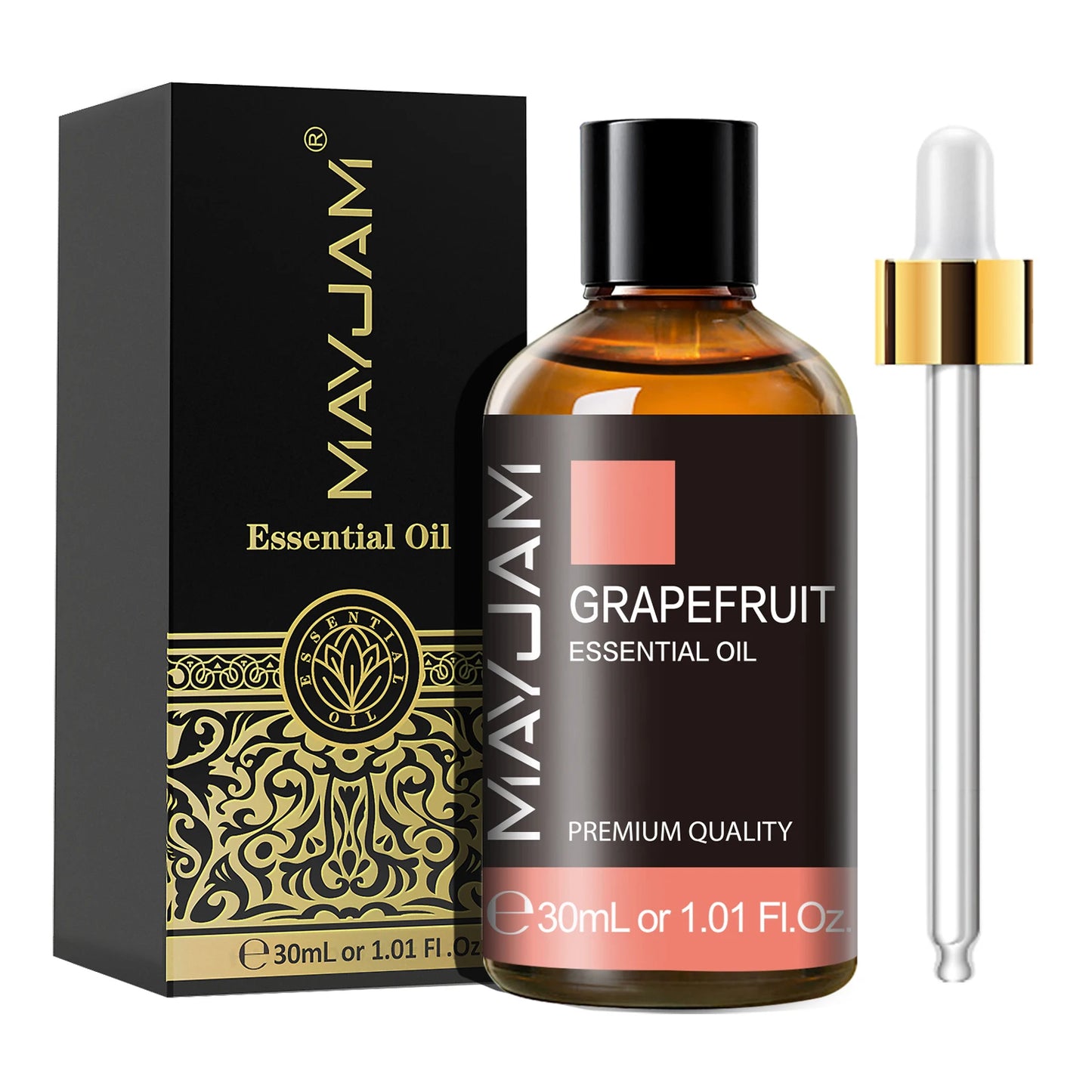 MAYJAM Essential Oils Set – Citronella, Jasmine, Eucalyptus, Sweet Orange & More