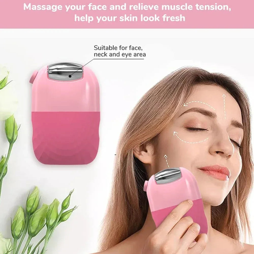 2 In 1 Ice Facial Roller & Gua Sha