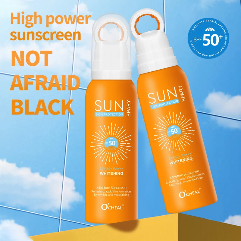 O’cheal Sunscreen Spray SPF50 Moisturizing & Whitening for Face and Body