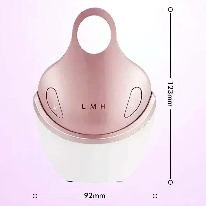 EMS 5-in-1 Facial Massager with 4D Head & LED Light Therapy