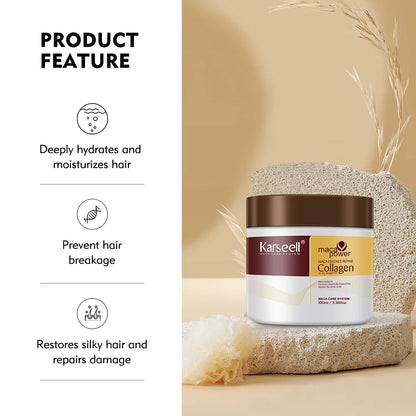 Karseell Collagen Hair Mask 100ML – Deep Repair & Damage Treatment with Argan Oil