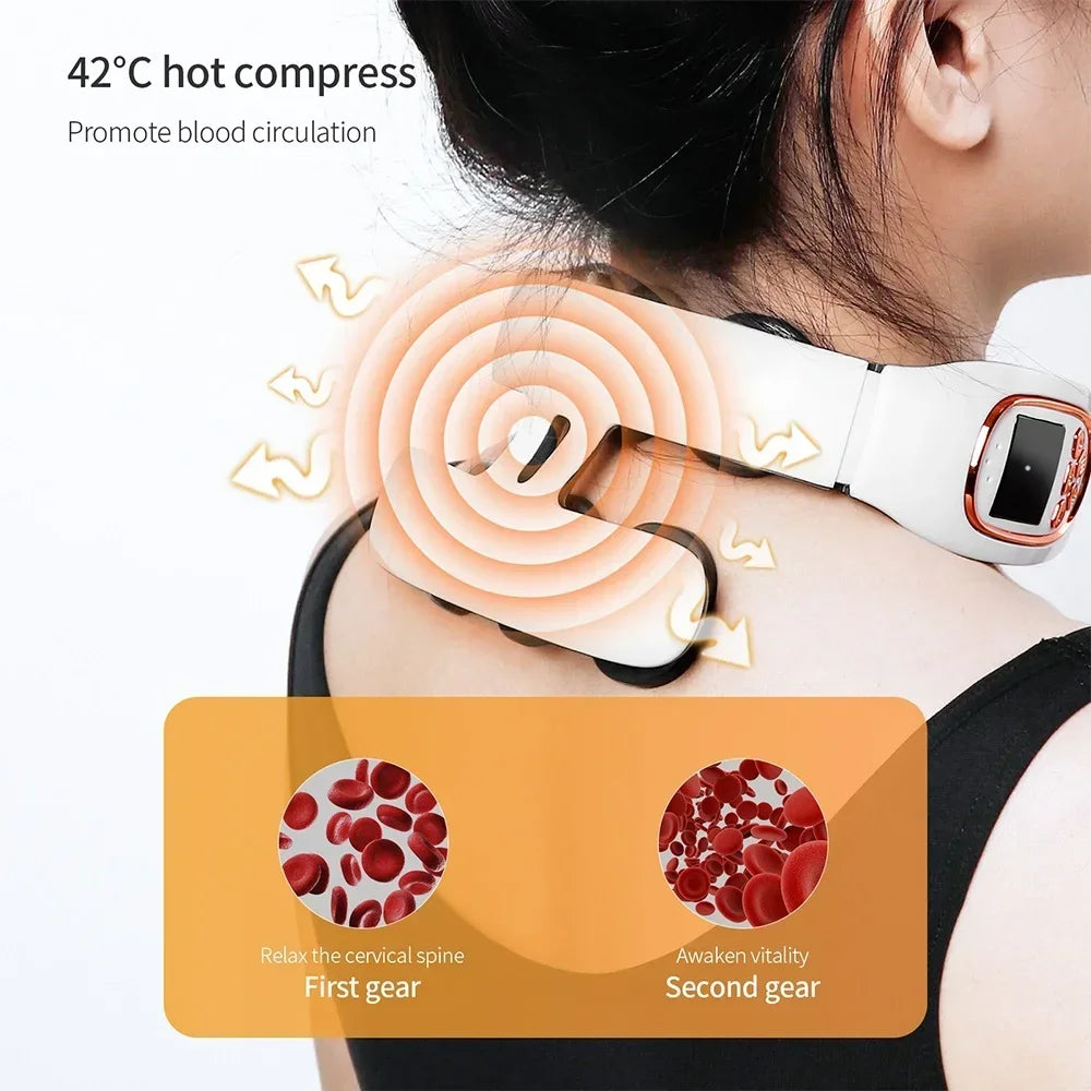 6 Heads Smart Neck & Back Massager