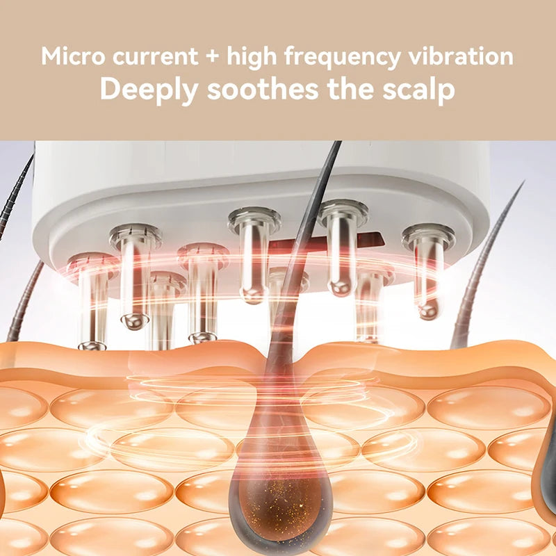 Electric Head Scalp Massager Comb